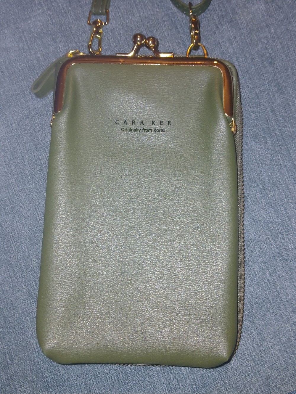 Olive Green Mini Crossbody Bag